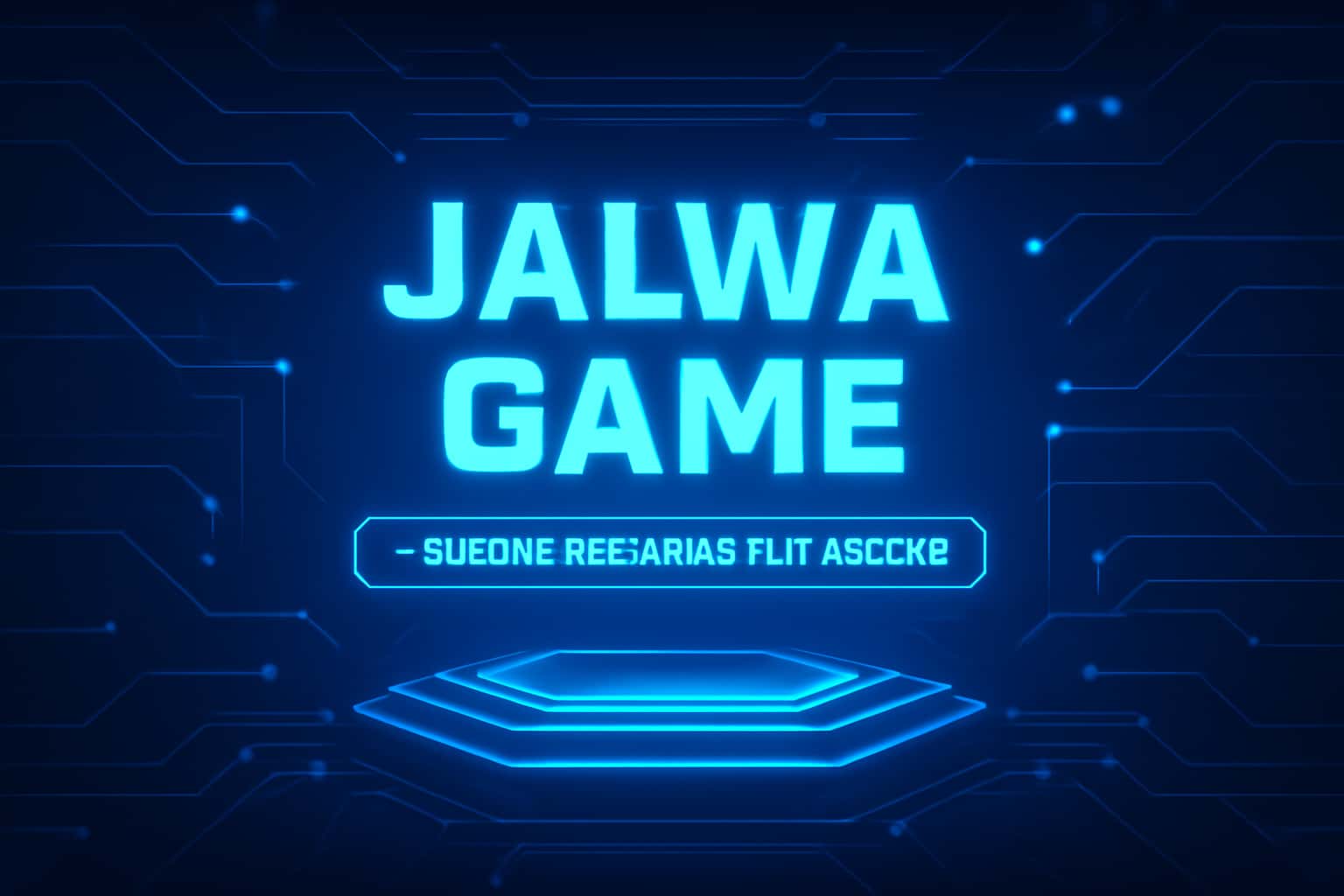 Futuristic gaming interface