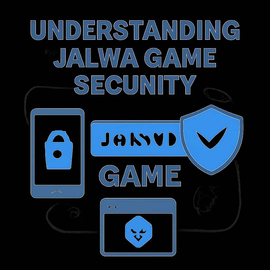 An educational diagram illustrating the mechanisms of Jalwa Game security.